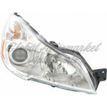 HEAD LAMP RH W/CHROME BEZEL HQ — photo 4