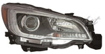 HEAD LAMP RH HALOGEN W/BLACK BEZEL/CHROME TRIM 3.6L HQ — photo 1