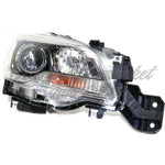 HEAD LAMP RH HALOGEN W/BLACK BEZEL/CHROME TRIM 3.6L HQ — photo 2