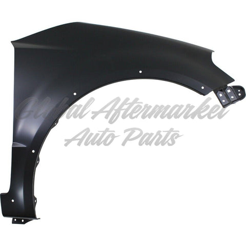 FENDER FR RH W/O SIDE LAMP HOLE W/FLARE HOLE STEEL HB