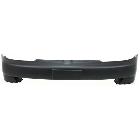 BUMPER UPPER FR TEXTURED W/O EXTENSION HOLE