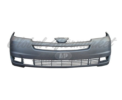 BUMPER FR PRIMED W/RADAR HOLE W/O SENSORS