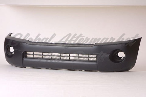 BUMPER FR FINE TEXTURED BLACK BASE MODEL W/O FLARE W/O SPOILER
