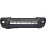 BUMPER FR FINE TEXTURED BLACK BASE MODEL W/O FLARE W/O SPOILER — photo 2