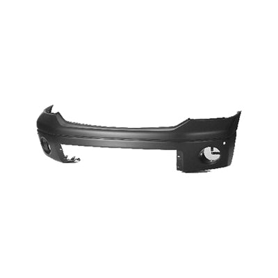 BUMPER FR PRIMED LTD W/SENSOR HOLE CAPA