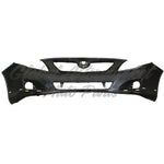 BUMPER FR PRIMED S/XRS MODEL W/SPOILER HOLE CAPA — photo 4