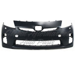 BUMPER FR PRIMED W/O SENSOR W/WASHER HOLE W/LED HEADLAMP — photo 1