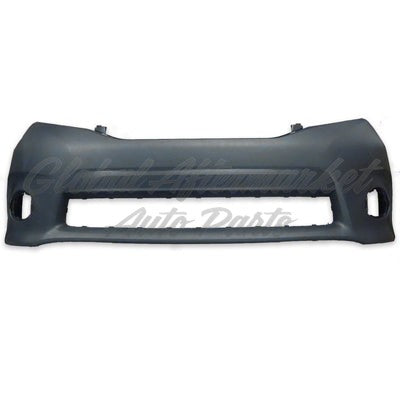 BUMPER FR SE PRIMED WITH TEXTURED CENTER AREA WITH ROUND FOG HOLES