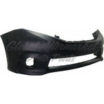 BUMPER FR SE PRIMED WITH TEXTURED CENTER AREA WITH ROUND FOG HOLES — photo 4