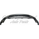 BUMPER FR SE PRIMED WITH TEXTURED CENTER AREA WITH ROUND FOG HOLES CAPA — photo 3