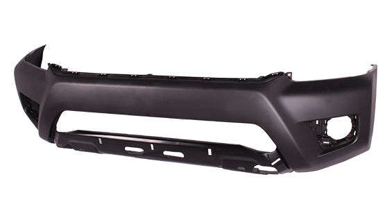 BUMPER FR BASE W/O FLARE TEXTURED CAPA