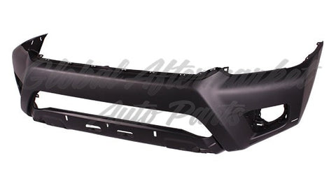 BUMPER FR PRIMED X-RUNNER W/APRON HOLE W/O EXTENSION HOLE