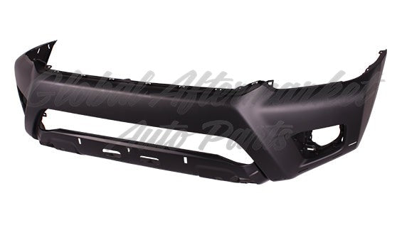 BUMPER FR PRIMED X-RUNNER W/APRON HOLE W/O EXTENSION HOLE