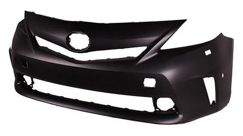 BUMPER FR PRIMED W/SENSOR W/WASHER HOLE