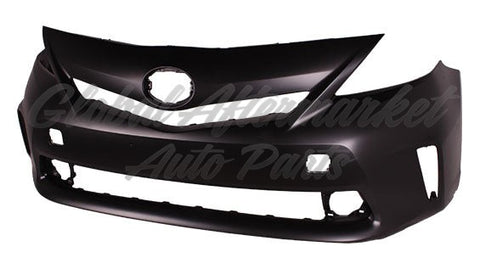 BUMPER FR PRIMED W/O SENSOR W/O WASHER HOLE CAPA