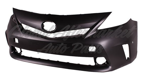 BUMPER FR PRIMED W/SENSOR W/O WASHER HOLE CAPA