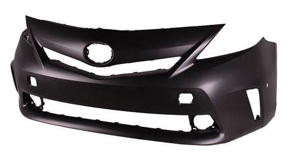 BUMPER FR PRIMED W/SENSOR W/O WASHER HOLE CAPA