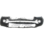 BUMPER FR PRIMED LIGHTLY TEXTURED BLACK W/WHEEL TRIM HOLE — photo 2