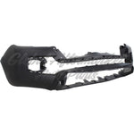 BUMPER FR PRIMED LIGHTLY TEXTURED BLACK W/WHEEL TRIM HOLE CAPA — photo 3