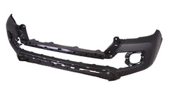 BUMPER FR PRIMED LIGHTLY TEXTURED BLACK W/O WHEEL TRIM HOLE CAPA
