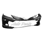 BUMPER FR PRIMED W/PARK ASSIST SENSOR LE AND XLE MODELS — photo 1