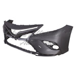 BUMPER FR PRIMED W/O PARK ASSIST SENSOR / CAMERA FOR SE AND XSE W/O TRD CAPA — photo 1