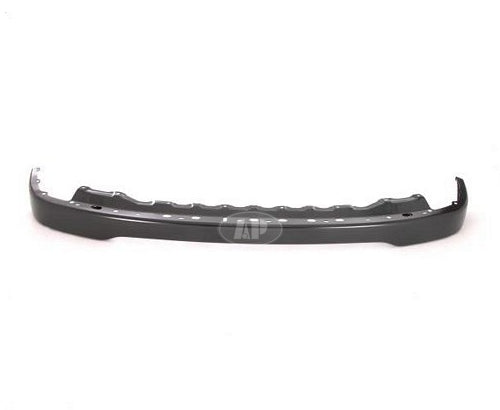 BUMPER FR BLACK PTM STEEL