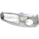 BUMPER FACE BAR FR CHROME W/SENSOR — photo 2