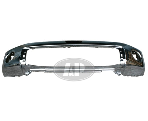 BUMPER FACE BAR FR CHROME W/O SENSOR