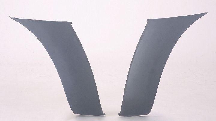 BUMPER END FR LH MATT-BLACK W/O X-RUNNER MODEL