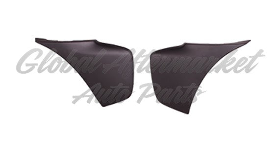 BUMPER END FR LH MATTE-BLACK EXCLUDE X-RUNNER
