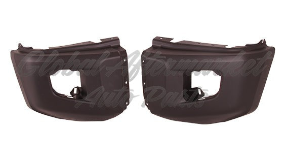 BUMPER END FR LH MATTE-DK GRAY W/O SENSOR HOLE SR MODEL