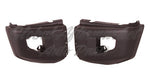 BUMPER END FR LH MATTE-DK GRAY W/O SENSOR HOLE SR MODEL CAPA — photo 1