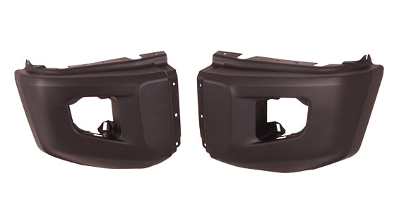 BUMPER END FR LH MATTE-DK GRAY W/O SENSOR HOLE SR MODEL