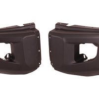 BUMPER END FR LH MATTE-DK GRAY W/O SENSOR HOLE SR MODEL CAPA