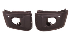 BUMPER END FR LH MATTE-DK GRAY W/SENSOR HOLE PLATINUM MODEL CAPA