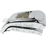 BUMPER END FR LH W/O SENSOR HOLE CHROME — photo 4