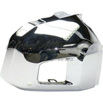 BUMPER END FR LH W/SENSOR HOLE CHROME — photo 2