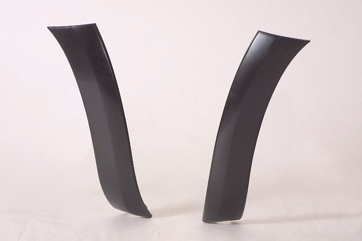 BUMPER END FR RH MATTE-BLACK