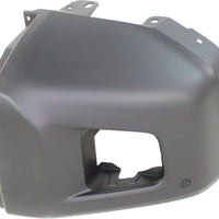 BUMPER END FR RH MATTE-DK GRAY W/SENSOR HOLE PLATINUM MODEL CAPA
