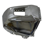 BUMPER END FR RH W/SENSOR HOLE CHROME — photo 1