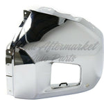 BUMPER END FR RH W/SENSOR HOLE CHROME — photo 2