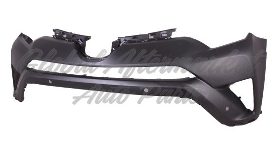 BUMPER UPPER FR PRIMED NORTH AMERICA BUILT W/SENSOR HOLE CAPA