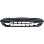 GRILLE LOWER PAINTED SILVR GRAY W/CHROME MLDG W/O SENSOR HOLE — photo 5