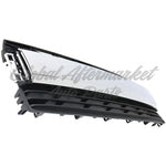 GRILLE LOWER MATTE-DK GRAY W/CHROME TRIM — photo 5