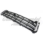 GRILLE LOWER PAINTED-DK GRAY W/CHROME MLDG — photo 3