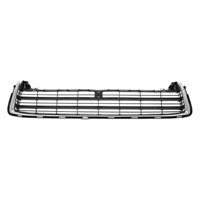 GRILLE LOWER PAINTED-DK GRAY W/CHROME MLDG