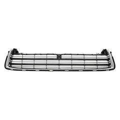 GRILLE LOWER PAINTED-DK GRAY W/CHROME MLDG
