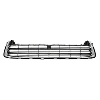 GRILLE LOWER PAINTED-DK GRAY W/CHROME MLDG