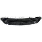 GRILLE LOWER PAINTED SILVR GRAY W/CHROME MLDG W/SENSOR HOLE — photo 4